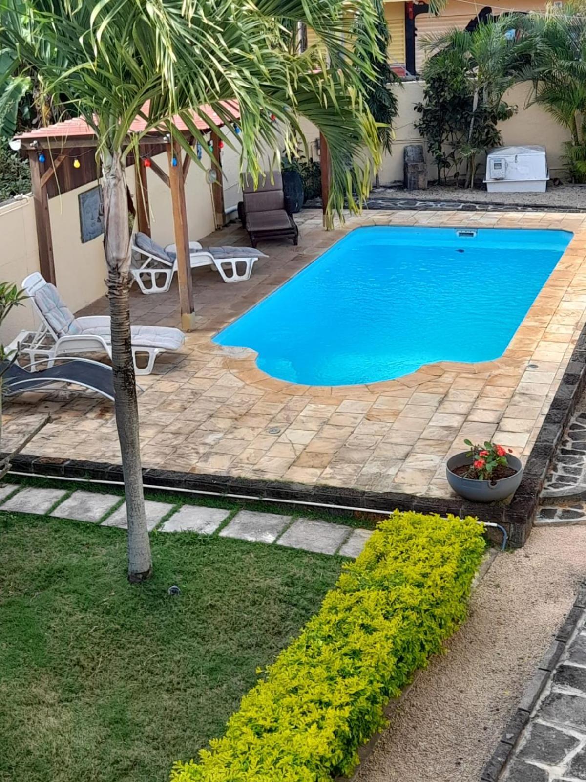 Villa Santa Avec Piscine Et Jardin Pointe aux Piments Buitenkant foto